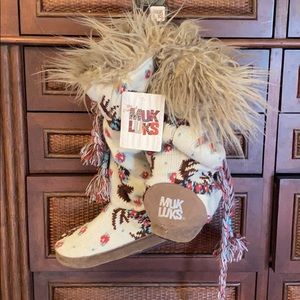 Muk Luks boots with fur SOLD ON MERCARI
